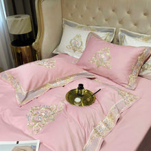 Load image into Gallery viewer, Prarie Pink Duvet Cover Set