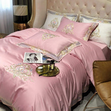 Load image into Gallery viewer, Prarie Pink Duvet Cover Set