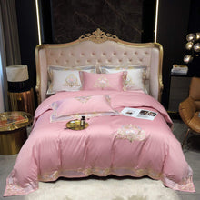 Load image into Gallery viewer, Prarie Pink Duvet Cover Set