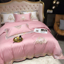 Load image into Gallery viewer, Prarie Pink Duvet Cover Set