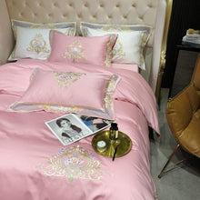 Load image into Gallery viewer, Prarie Pink Duvet Cover Set