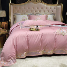 Load image into Gallery viewer, Prarie Pink Duvet Cover Set