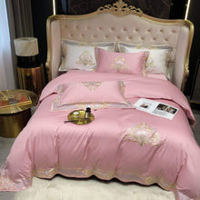 Load image into Gallery viewer, Prarie Pink Duvet Cover Set