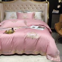 Load image into Gallery viewer, Prarie Pink Duvet Cover Set