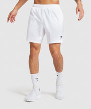 Load image into Gallery viewer, Gymshark Arrival Zip Pocket Shorts - White