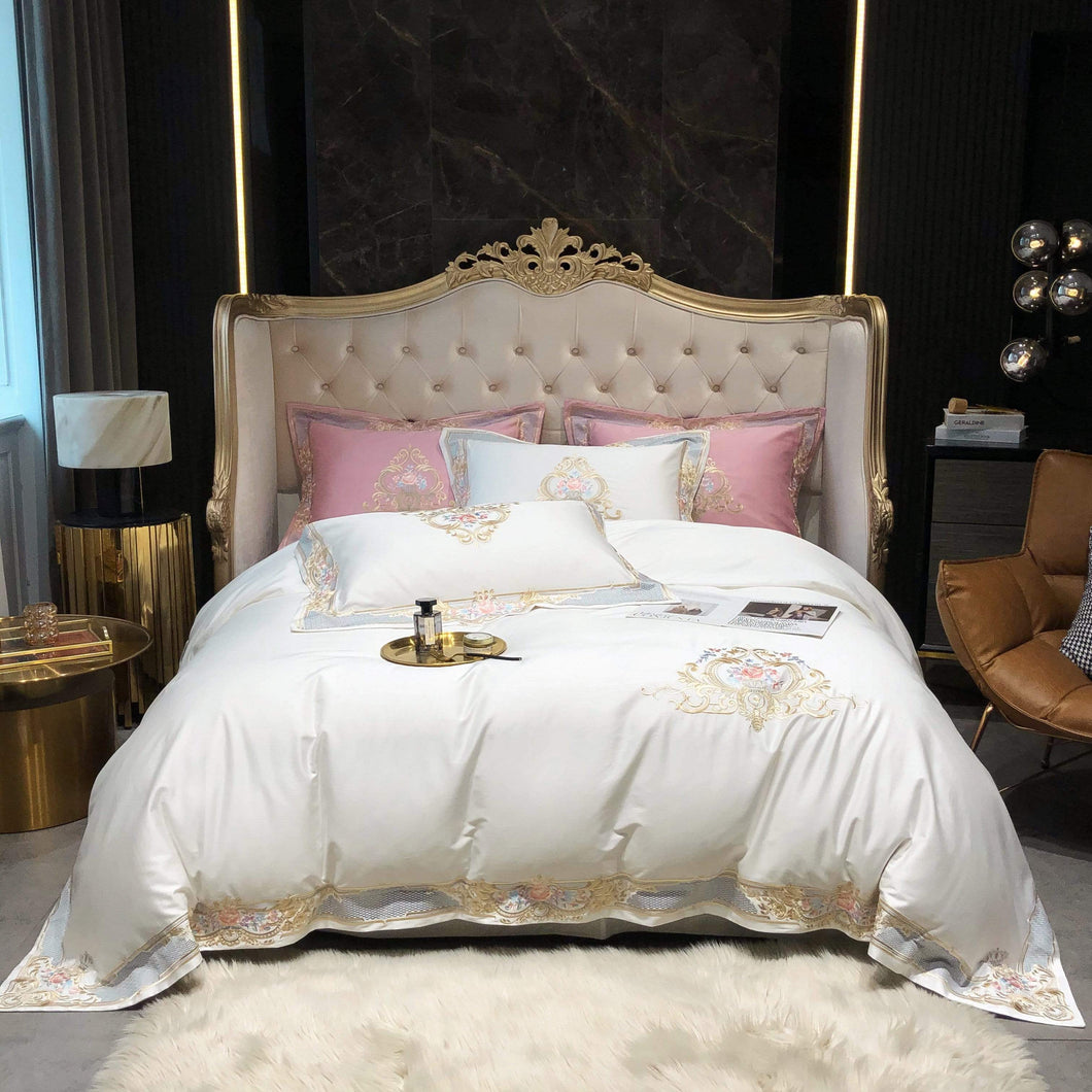 Prarie White Duvet Cover Set