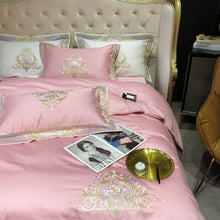 Load image into Gallery viewer, Prarie Pink Duvet Cover Set
